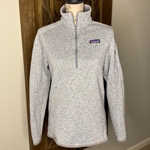 Patagonia Birch White Better Sweater 1/4 Zip